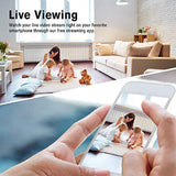 Hidden Spy Camera WiFi Photo Frame 720P HD Home Security Camera Night Vision and Motion Detection Wireless IP Nanny Cam with One Year Battery Standby Time and Instant Alerts To Smartphone (Video Only)