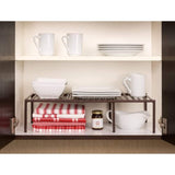 Seville Classics Expandable Kitchen Counter and Cabinet Shelf