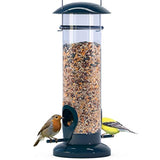 Nibble Weather Proof Anti-Bacterial Bird Feeder with UV Sun-proof Anti-Bacterial Coating. Durable and Disassembles for Quick, Easy Cleaning