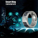 Multifunctional NFC Smart Ring,Magic Wearable Universal Wear Finger Digital Ring for Android Windows Mobile Phone(Size 11)