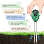 Lailieu Soil Test Kit 3-in-1 Soil Tester with Moisture,Light and PH Meter, Indoor/Outdoor Plants Care Soil Sensor for Home and Garden, Farm, Herbs & Gardening Tools(No Battery Needed)