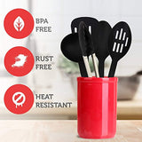 Kitchen Utensils set - 24 Nylon Stainless Steel Cooking Supplies - Non-Stick and Heat Resistant Cookware set - New Chef's Kitchen Gadget Tools Collection - Best for Pots and Pans - Great Holiday Gift