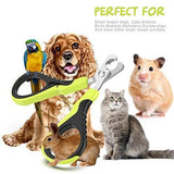 Updated 2019 Version Cat Nail Clippers and Trimmer - Professional Pet Nail Clippers and Claw Trimmer – Best Cat Claw Clippers for Bunny Rabbit Puppy Kitten Ferret Kitty and Small Animals - Sharp, Safe