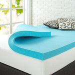 Zinus 1.5 Inch Gel Memory Foam Mattress Topper, Full