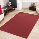 Ottomanson Ottohome Collection Runner Rug, 2'7" x 10', Red