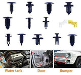 ROLINGER Auto Clips Car Vent Body Clips Retainer Push Kit - 421Pcs Car Panel Trim Plastic Fasteners Rivet Kits Universal for Ford GM Toyota Honda Chrysler ¡­