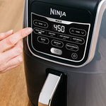 Ninja AF161 Max XL Air Fryer, 5.5 Quart, Grey