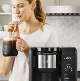 Ninja Hot and Cold Brewed System, Auto-iQ Tea and Coffee Maker with 6 Brew Sizes, 5 Brew Styles, Frother, Coffee & Tea Baskets with Glass Carafe (CP301)