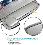 ODTEX 15 Inch Laptop Bag Water-Resistant Sleeve Case and Shockproof Carrying Bag with Pocket and Accessories Bag-Dazzle color