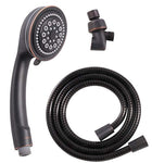 LDR 520 5105ORB Complete 5 Function Handheld Shower Set with 60-Inch Hose and Mount Bracket Oil Rubbed Bronze Finish