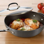 Simply Calphalon Nonstick 12" Jumbo Deep Fry Pan