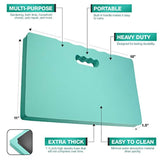 Sorbus Kneeling Mat, with High Density Foam 1 ½ inches Thick, For Kneeling or Sitting, Indoor/Outdoor, Perfect for Gardening, Household Chores, Exercise, Yoga, Floor Repairs, Baby Bath Kneeler (Teal)