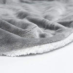 BEDSURE Sherpa Fleece Blanket Twin Size Grey Plush Throw Blanket Fuzzy Soft Blanket Microfiber