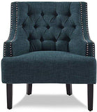 Homelegance Charisma Fabric Accent Chair, Indigo