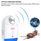 [2018 NEW]Ultrasonic Pest Repeller - Electronic Mouse Repellent & Mosquito Repellent Plug in Pest Control - Bug Repellent for Mice,Rat,Bug,Flea,Roach,Ant,Fly - No More Mouse Traps,Sprayers & Oils