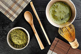 Matcha set included matcha whisk (Chasen) matcha scoop (Chashaku) and matcha spoon Traditional Handmade matcha starter kit easy turns organic matcha green tea powder into ceremonial matcha tea