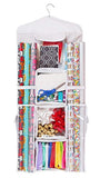 Double Sided Hanging Gift Wrap & Bag Organizer Storage