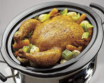 Hamilton Beach 33861 Programmable Slow Cooker, 6 Quart, Dual Digital Timer, Stainless Steel