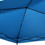 Le Papillon 10 x 10 Ft Instant Foldable Outdoor Pop up Canopy, Sky Blue