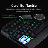 Redragon S101 PC Gaming Keyboard and Mouse Combo Wired LED RGB Backlit with Multimedia Keys Wrist Rest Mouse with 3200 DPI for Windows Computer Gamers (Gaming Mouse and Keyboard Set)