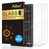 AILUN Screen Protector for iPhone 8 plus 7 Plus,[5.5inch][3Pack],2.5D Edge Tempered Glass for iPhone 8 plus,7 plus,Anti-Scratch,Case Friendly,Siania Retail Package