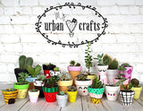 URBABA  16 Pcs Small Mini Clay Pots 2.5” x 3” Terra Cotta Pots Terracotta Cactus Flower Pots Ceramic Pottery Planters Succulent Nursery Pots for Indoor/ Outdoor Plants, Crafts, Wedding Favors