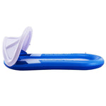 DR.DUDU Pool Float with Canopy, Adult Inflatable Pool Float Raft with Shade Water Lounge