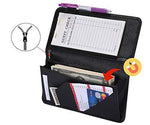 Server Book with Zipper Pocket Waitress Book Restaurant Waitstaff Organizer Fit Server Apron with Money Pocket 5" X 9" (Big Volume with Magnetic Closure) by Mymazn