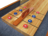 Playcraft Telluride Pro-Style Shuffleboard Table with Electronic Scorer