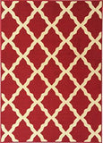 Ottomanson Glamour Collection Contemporary Moroccan Trellis Design Kids Rug (Non-Slip) Kitchen and Bathroom Mat Rug, 3'3" X 5'0", Grey