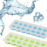 Happy To Go Ice Cube Trays with Lids – Pack of 4