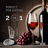 Wine Aerator Pourer (2-pack) - Premium Aerating Decanter Spout - Gift Box Included