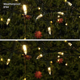 Brizled Indoor LED String Lights, 100 LED 33ft Mini String Lights, 120V UL Certified Fairy Lights for Indoor and Outdoor, Mothers Day, Patio, Garden, Party and Holiday Decorations, Warm White(3000K)