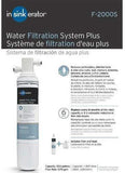 InSinkErator F-2000S Water Filtration System Plus, 1-(Pack), Off- Off-white