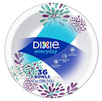 Dixie Everyday Paper Bowls, 10 Ounces, 36 Count, Lunch Size Disposable Plates