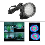 1 Set of 4pcs Submersible 36-LED RGB Light Waterproof Underwater Fish Tank Garden Pond LED Aquarium Spotlight Lighting