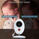 Video Baby Monitor with Auto Night Vision Digital Camera, Two Way Talkback, Temperature Sensor, Lullabies, VOX Function, Feed Alarm/Timer Setting and 20 Hours Standby (2.4 Inch LCD Display) by Talent star