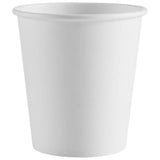 200 pack 4 oz Espresso Paper Cups White Disposable Coffee Cups Hot/Cold Beverage Drinking Cup SPRINGPACK Sampling Paper Cups for Water, Juice, Tea or Coffee On the Go