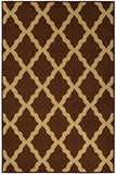 Ottomanson Glamour Collection Contemporary Moroccan Trellis Design Kids Rug (Non-Slip) Kitchen and Bathroom Mat Rug, 3'3" X 5'0", Grey