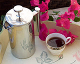 MIRA Stainless Steel French Press Coffee Maker | Double Walled Insulated Coffee & Tea Brewer Pot & Maker | Keeps Brewed Coffee or Tea Hot | 34 Oz (1000 ml) with 3 Extra Filters