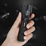 MIZOO LED Flashlight Torch Adjustable Focus Zoomable Mini Super Bright Torchlight