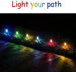 EPIC GADGET Solar Lights Outdoor Christmas Yard Decoration Garden Led Light Landscape/Pathway Lights Stainless Steel-12 Pack…