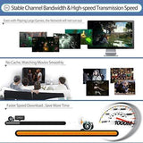 Lovicool Cat 6 Ethernet Patch Cable 100 ft Black, 4-Pair UTP Flat Networking Patch LAN Cable Ethernet Cords Network Wire Speed up to 250MHz with RJ45 Connectors 30m