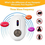 Patented Deep Pest Reject Ultrasonic Repeller, Mouse Rat Repellent, Plug-in Repelling For Mouse, Roaches , Flies, Mosquito