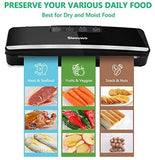 Malaha Vacuum Sealer Machine, Automatic Vacuum Packing Machine, Compact Food Sealer Vacuum For Food Preservation