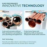 Aquasana Whole House Well Water Filter System w/ UV Purifier & Salt-Free Descaler - Filters Sediment & 97% Of Chlorine - Carbon & KDF Home Water Filtration - 500,000 Gl