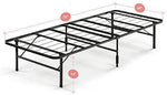 Zinus Shawn 14 Inch SmartBase Mattress Foundation / Platform Bed Frame / Box Spring Replacement / Quiet Noise-Free / Maximum Under-bed Storage, Queen