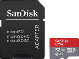 Sandisk Ultra 200GB Micro SDXC UHS-I Card with Adapter - 100MB/s U1 A1 - SDSQUAR-200G-GN6MA