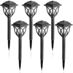 Solpex Solar Pathway Lights Outdoor, LED Solar Garden Lights, Waterproof Solar Landscape Lights for Lawn, Patio, Yard, Garden, Walkway. (6 Pack)