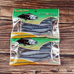 MILTECH  Soft Bait Shad Fishing Lure Paddle Tail Swimbaits Plastic Lures